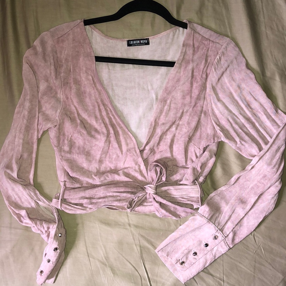 Wrap Tie Top